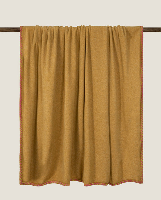 Coperta con bordo Giverny su base Zafferano