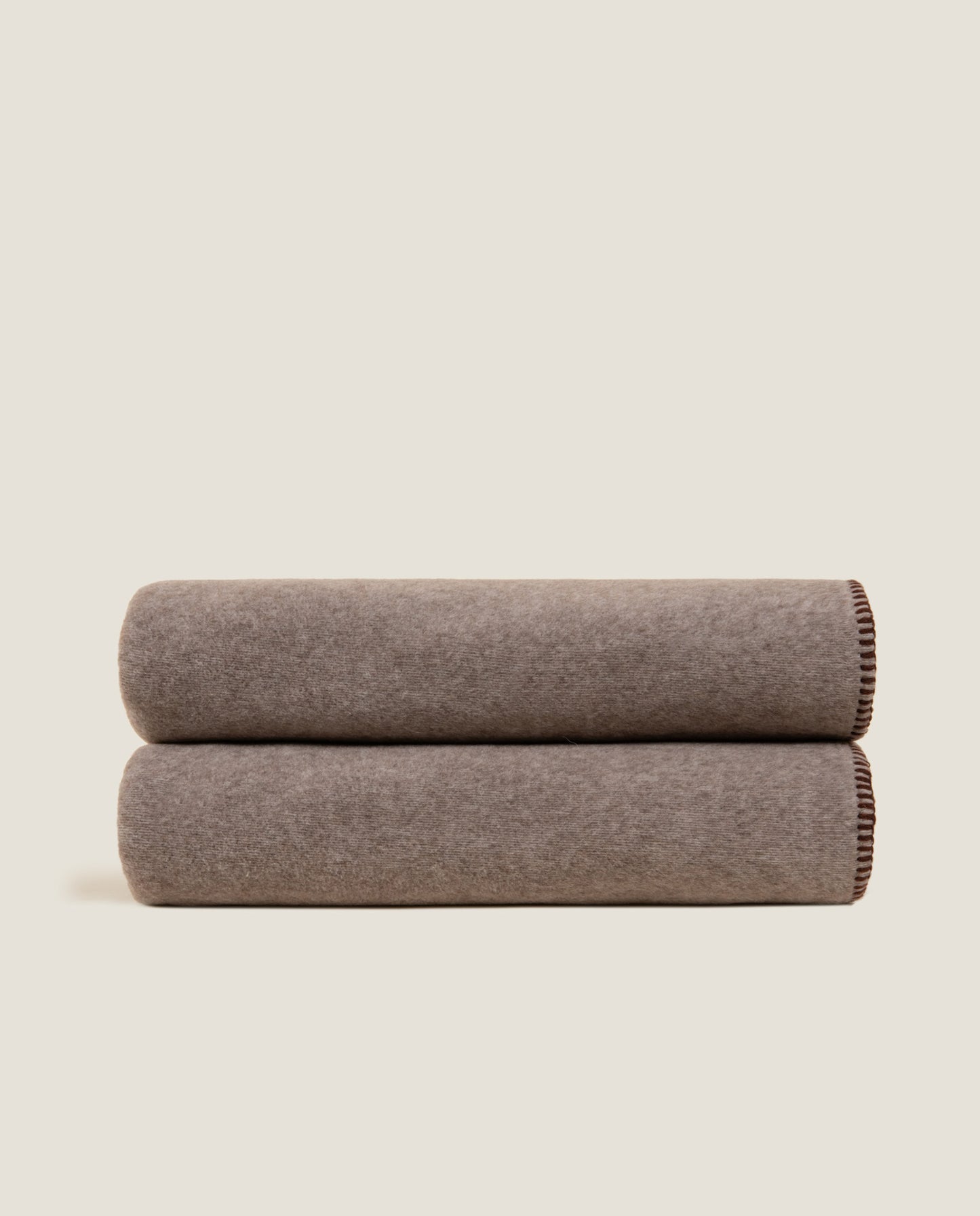 Taupe Whipstitch