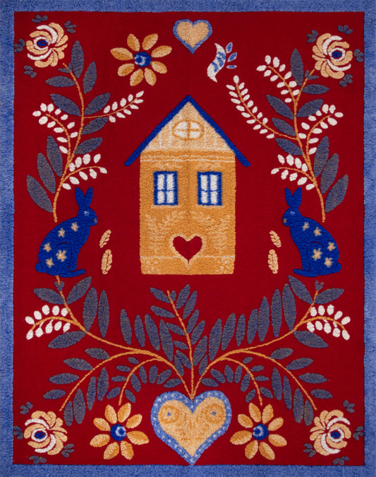 Plaid in Lana cotta merinos