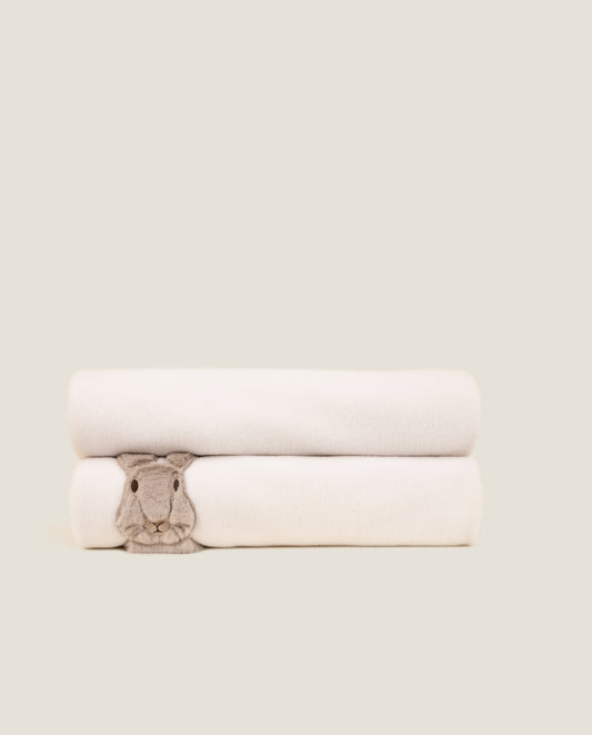 Sweet Rabbit Panna - Plaid Bambino in Soft Bamboo GRS