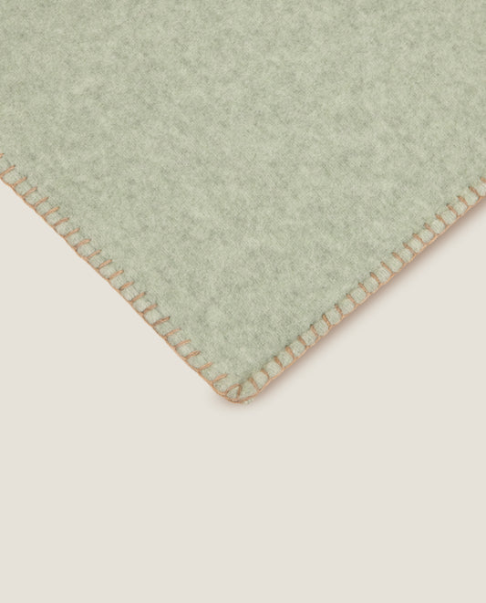 Sellerie Salvia - Plaid in Soft Bamboo GRS con Punto Cavallo Sellerie