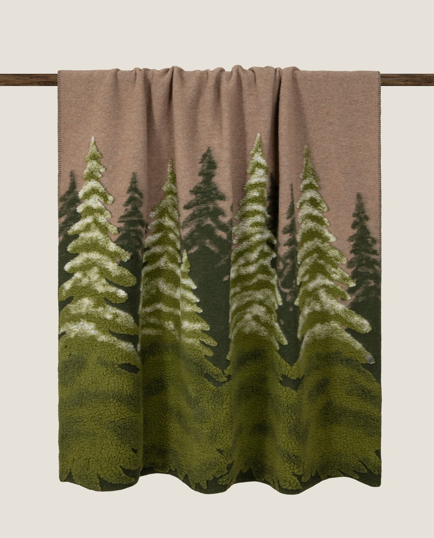 Bosco Verde - Plaid in Lana Cotta Essential