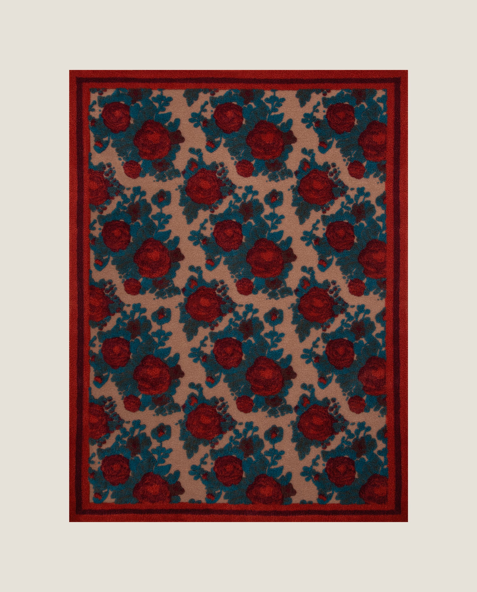 Tappeto 150x200 cm con tema floreale