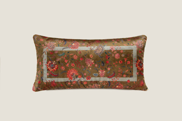 cuscino con motivo ornamentale orientale