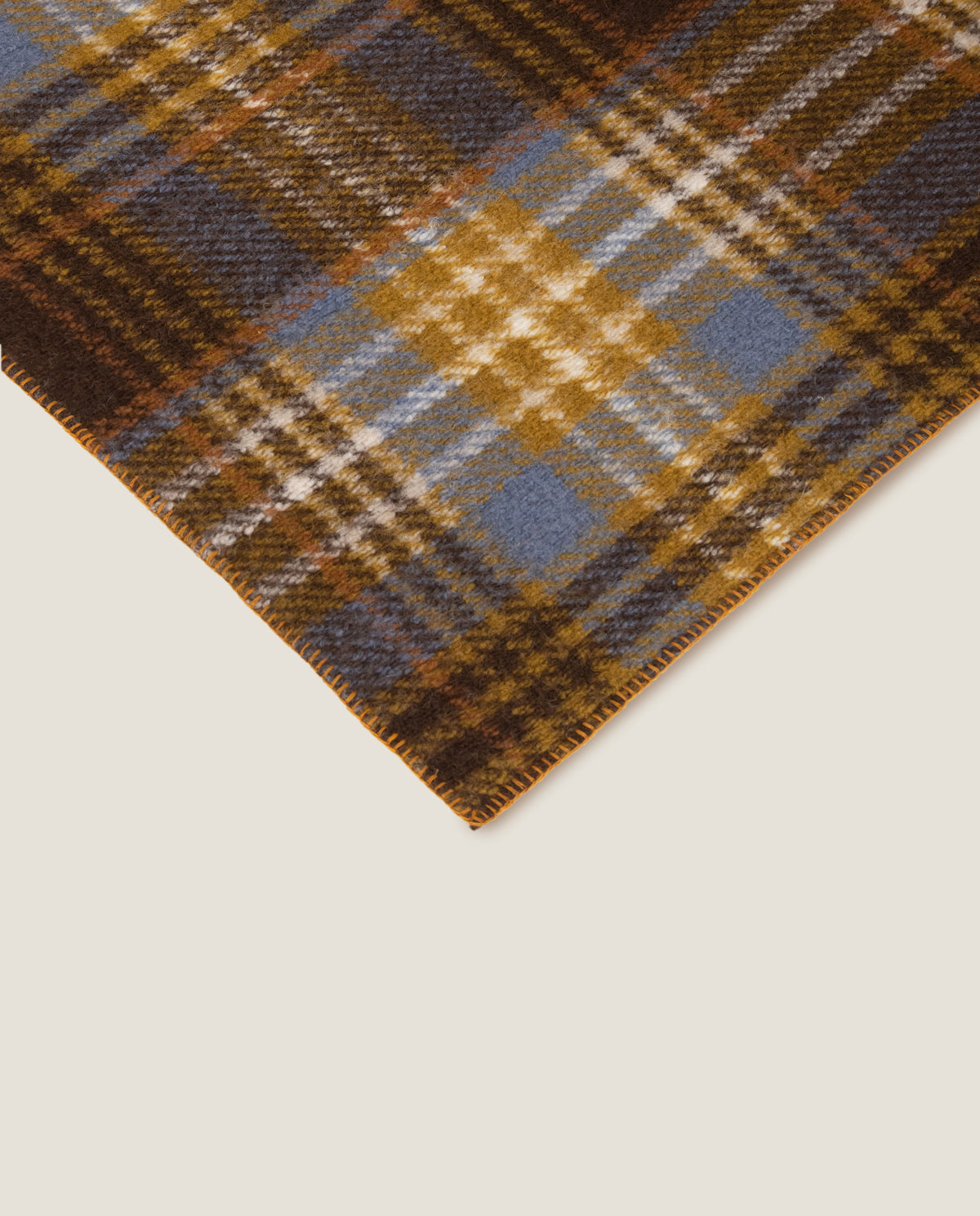 Mary Green Tartan – Plain Boiled Wool Throw