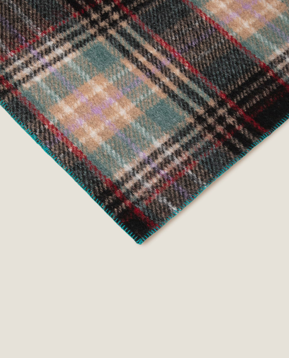 Mary Green Tartan – Plain Boiled Wool Throw