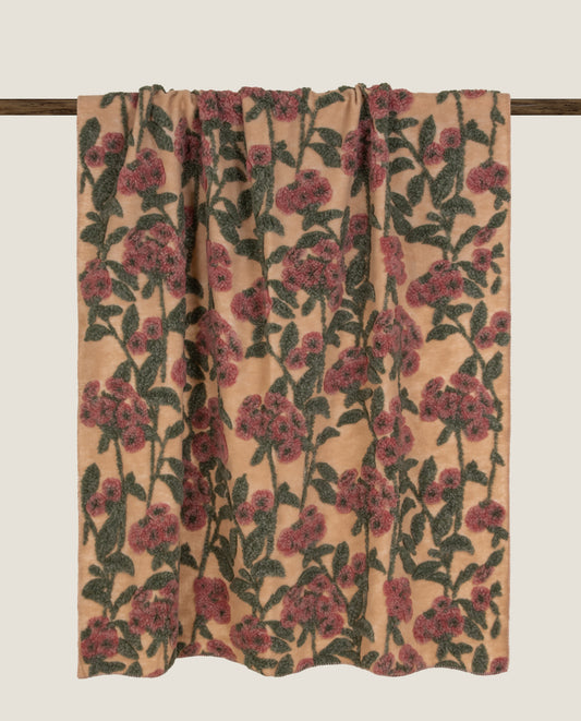 Old Flower - Plaid in Lana Cotta Essential