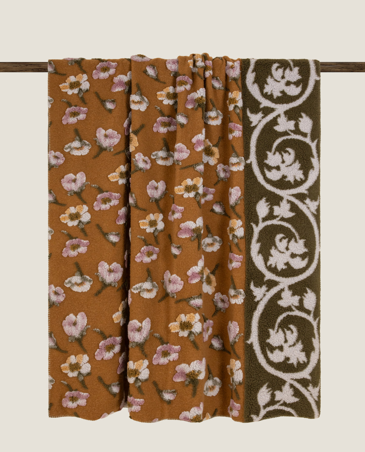 Old Flower - Easy Boiled Wool Plaid 