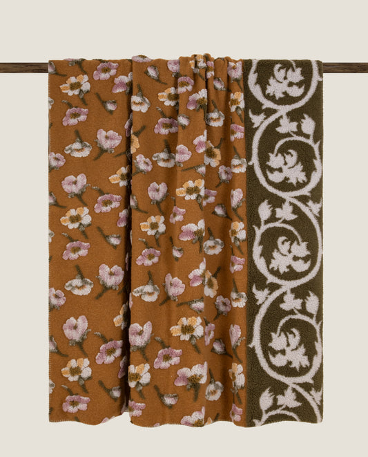 Oriental Daisy - Plaid in Lana Cotta Essential