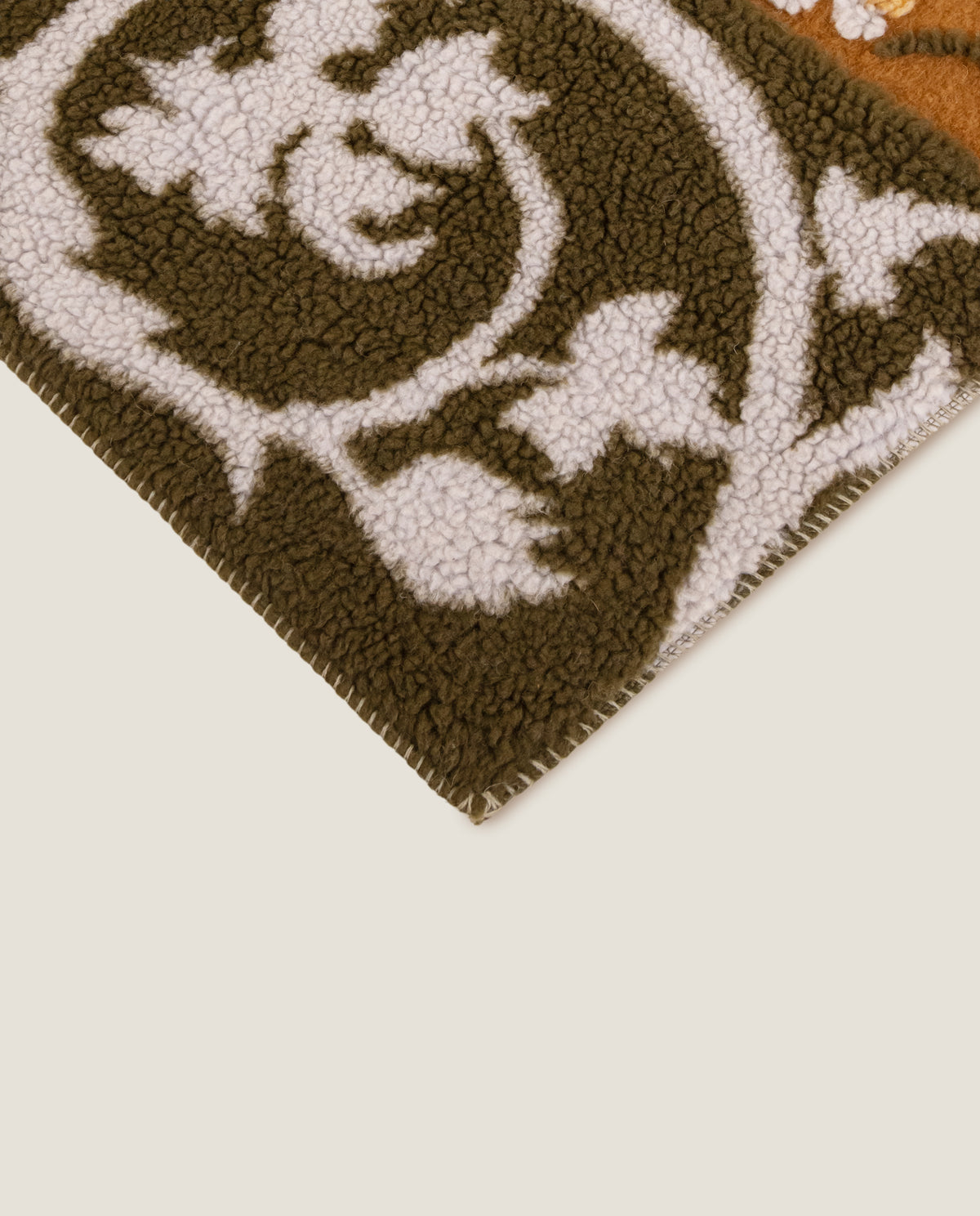Old Flower - Easy Boiled Wool Plaid 
