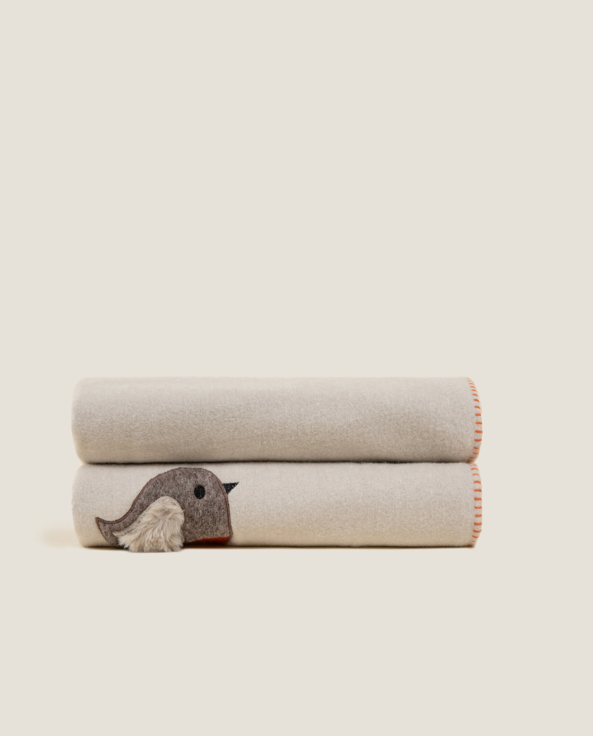 Mr. Sing Nocciola - Plaid Bambino in Soft Bamboo GRS