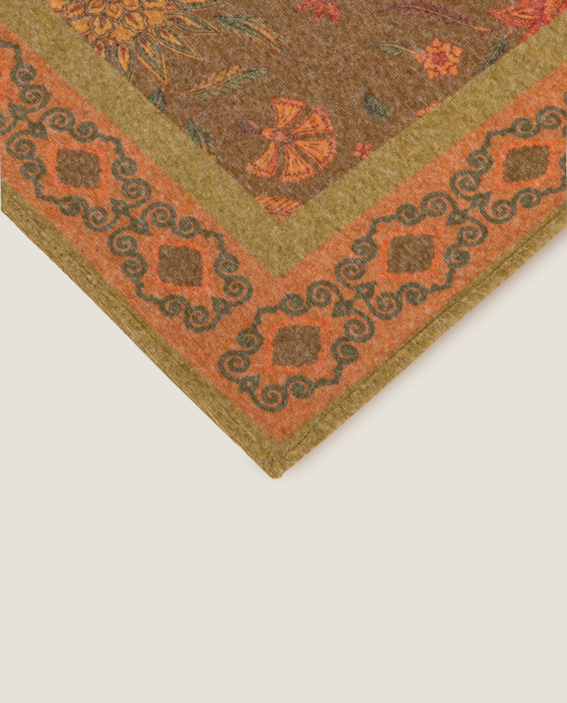 plaid in soft bamboo stampato