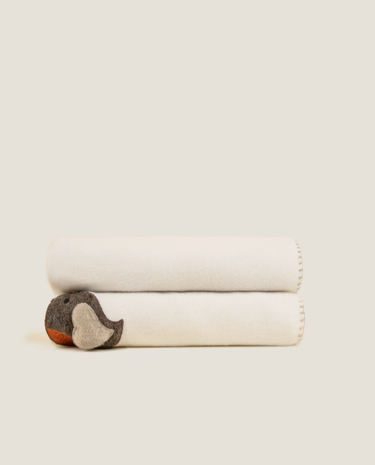 Mr. Sing Neve - Plaid Bambino in Soft Bamboo GRS