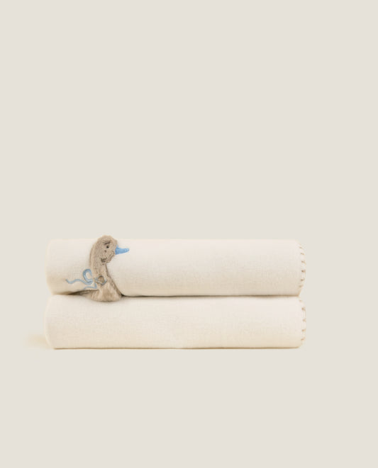 plaid bambini in soft bamboo grs