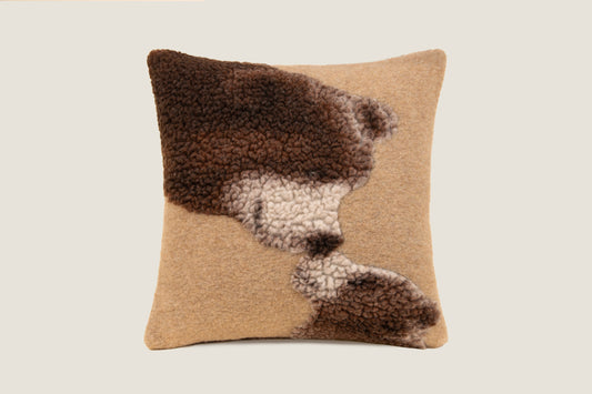 Me&You – Cuscino in Lana Cotta Certificata Woolmark